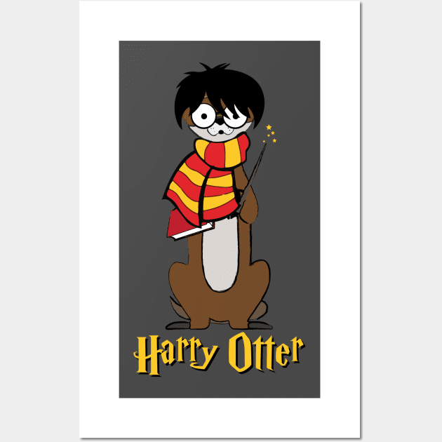 Harry Otter Wall Art by TheFlying6